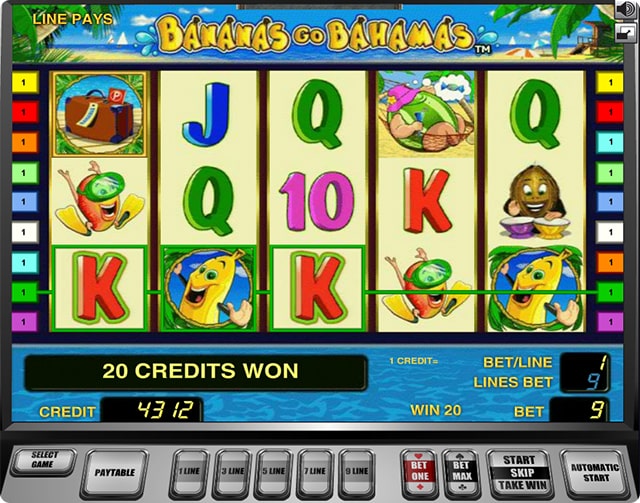 Бананы на Багамах онлайн слот. 