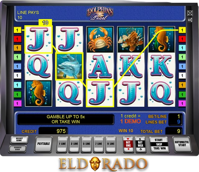 Игровой автомат Жемчужина Дельфина Делюкс. 