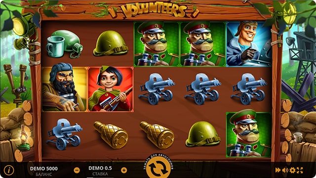 Волонтеры онлайн игровой слот. 